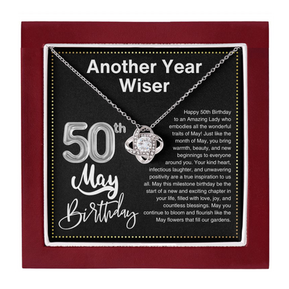 JGF Jewelry Gifts for Family 50th birthday Gifts For Daughter May