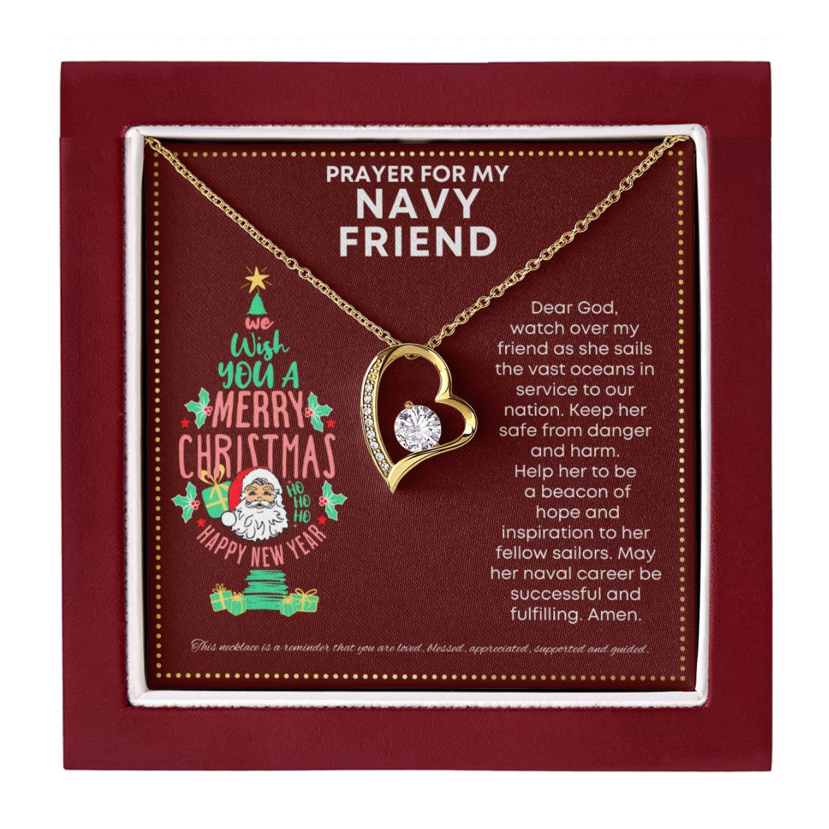 JGF Jewelry Gifts for Family US Military Retirement Gifts For Women Navy Friend
