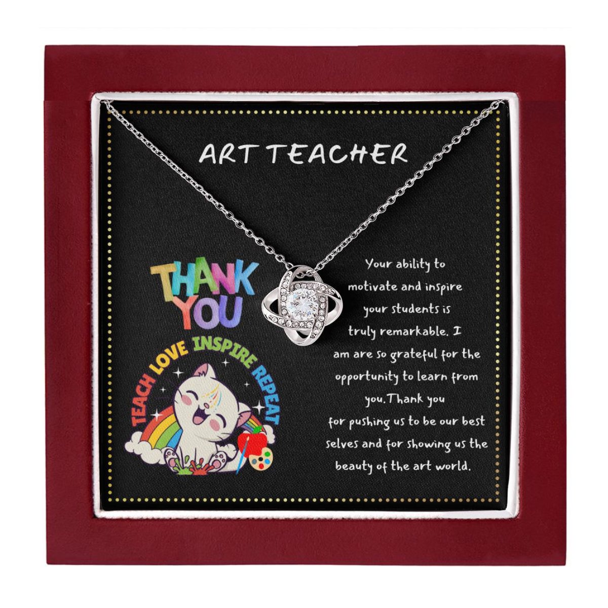 JGF Jewelry Gifts for Family Retirement Retired Teacher Thank You Gifts Card For Women