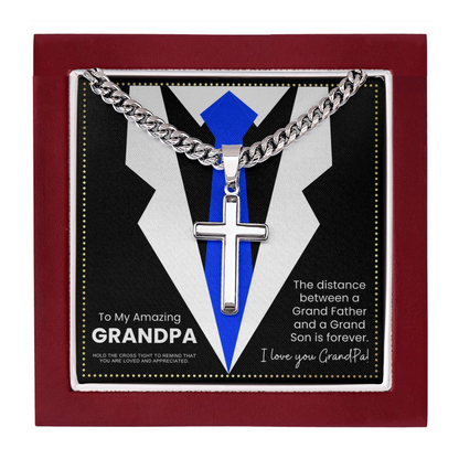 JGF Jewelry Gifts for Family Birthday Gifts For Papa Grandpa Granddaddy Granddad