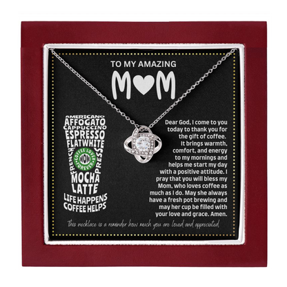 JGF Jewelry Gifts for Family Birthday Gift For Coffee Lover Mom Who Has Everything