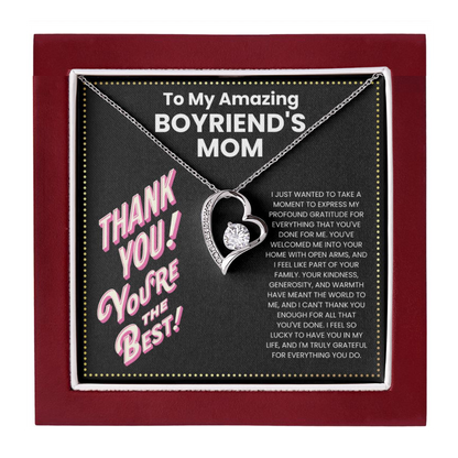 JGF Jewelry Gifts for Family Thank You Gifts For Family of My Boyfriend