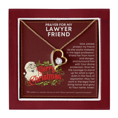 JGF Jewelry Gifts for Family Thank You Present I Love My Lawyer Friend