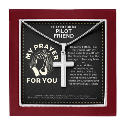 JGF Jewelry Gifts for Family Private Pilot Gifts Aviation Men Captain