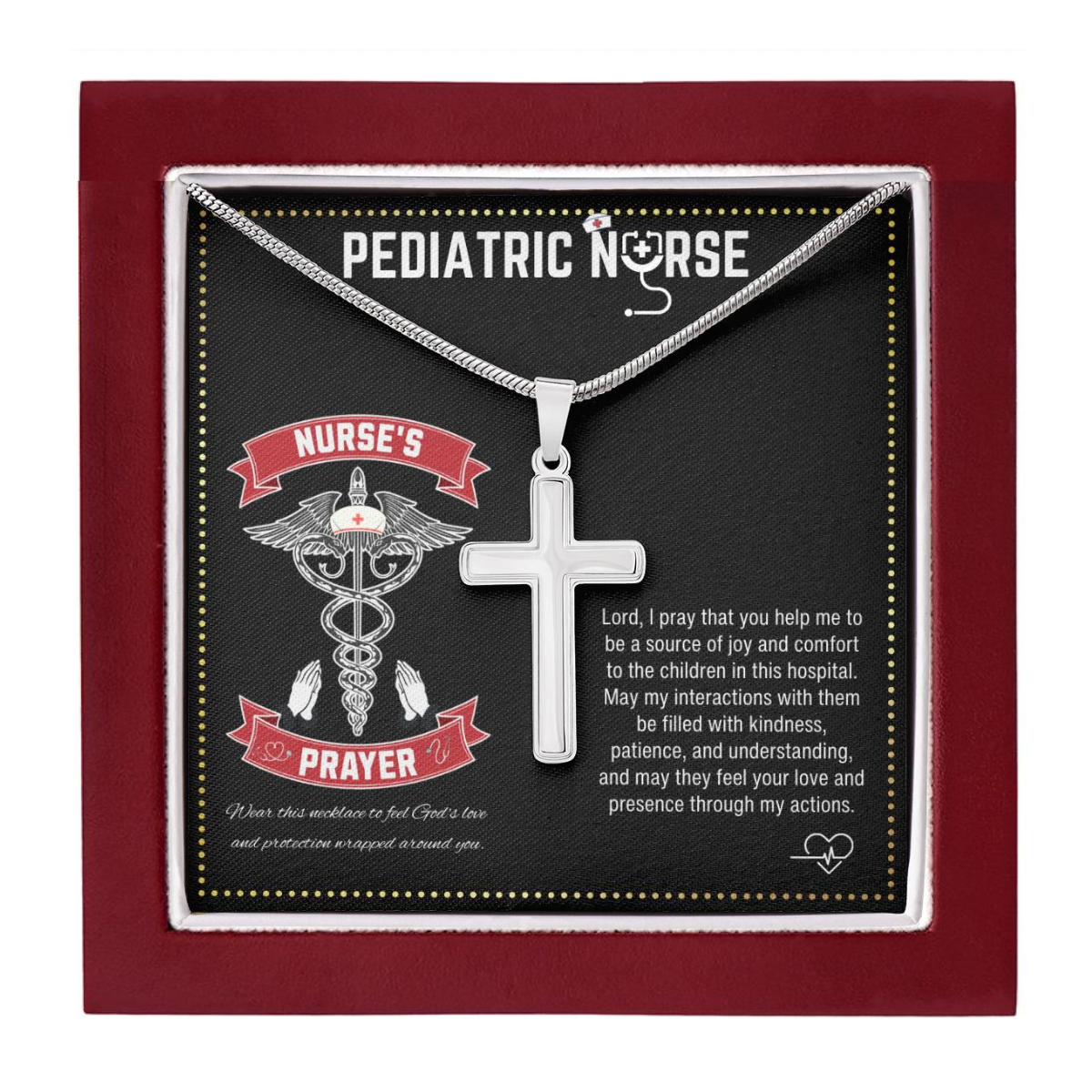 JGF Jewelry Gifts for Family | Pediatric Nurse Practitioner Gifts For Women