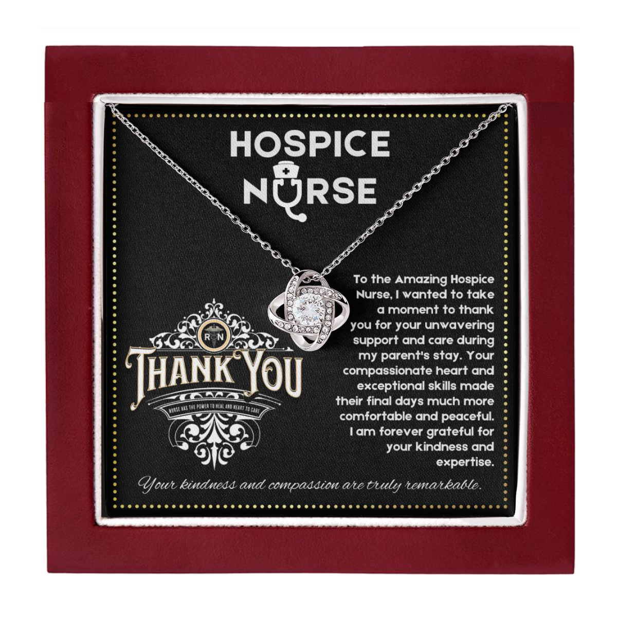 JGF Jewelry Gifts for Family | Hospice Nurse Thank You Gifts