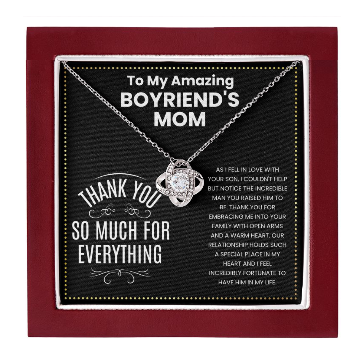 JGF Jewelry Gifts for Family Birthday Gifts For Boyfriends Mom