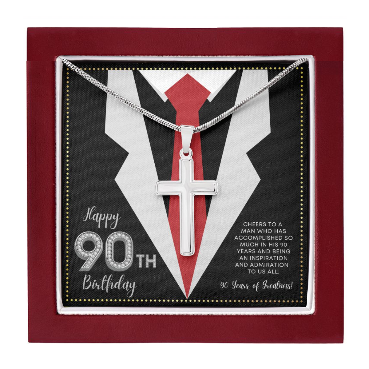 JGF Jewelry Gifts for Family Birthday Gifts For 90 Year Old