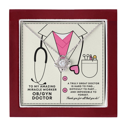 JGF Jewelry Gifts for Family Thank You Gift for OBGyn Doctor