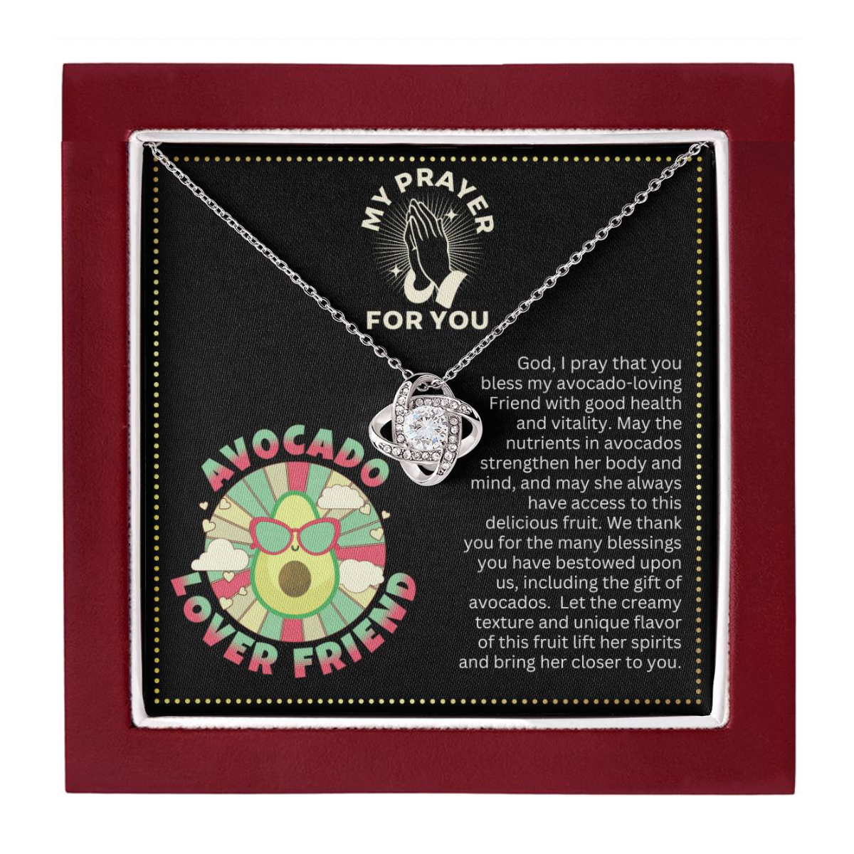 JGF Jewelry Gifts for Family | Cute Avocado Gifts For Avocado Lovers Girl Friend