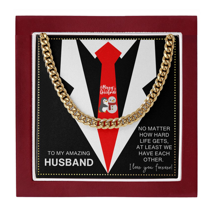 JGF Jewelry Gifts for Family To My Amazing Husband Card From Wife Necklace