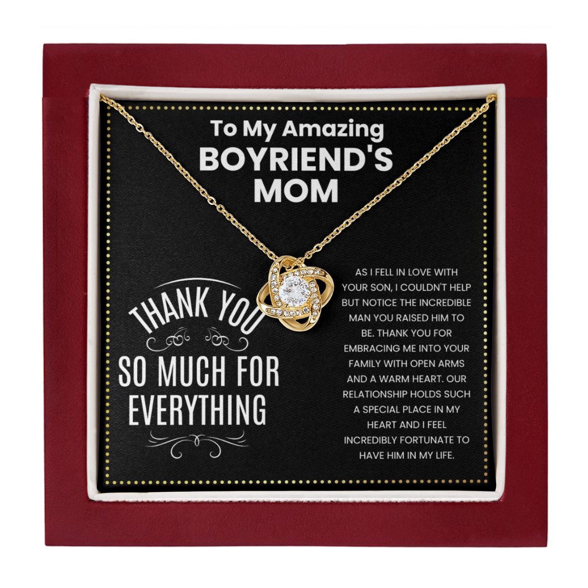 JGF Jewelry Gifts for Family Birthday Gifts For Boyfriends Mom