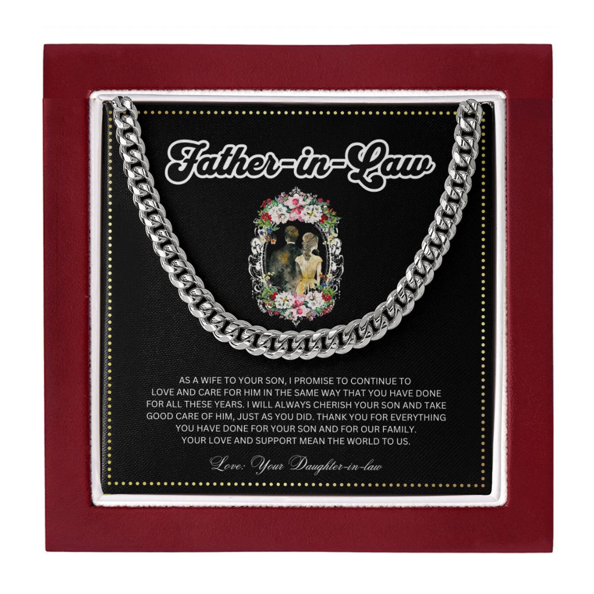 JGF Jewelry Gifts for Family | Father Of The Groom Gifts For Wedding Day