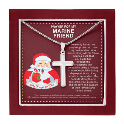 JGF Jewelry Gifts for Family Christmas BFF Gift for Marine Friend Bestie Best Friend