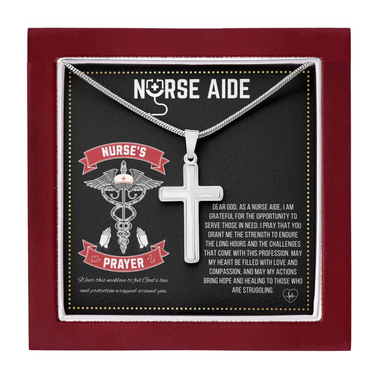 JGF Jewelry Gifts for Family | Nurse Aide Essential Supplies Accessories Gifts For Work For Women