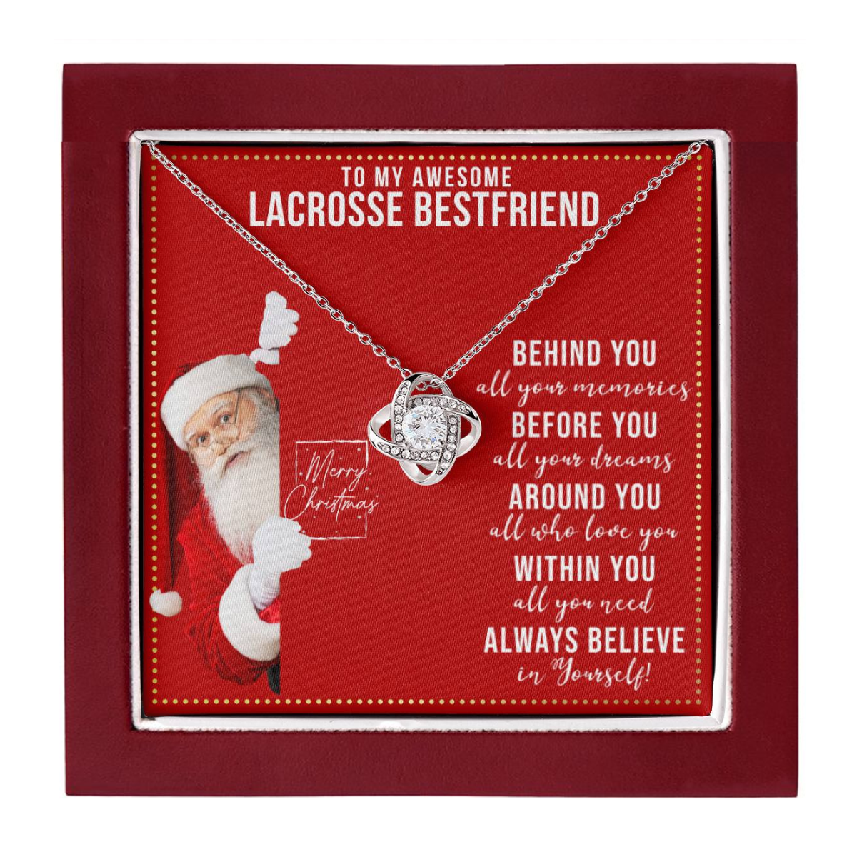 JGF Jewelry Gifts for Family Friends Christmas Necklace Gifts For Women Stainless Steel