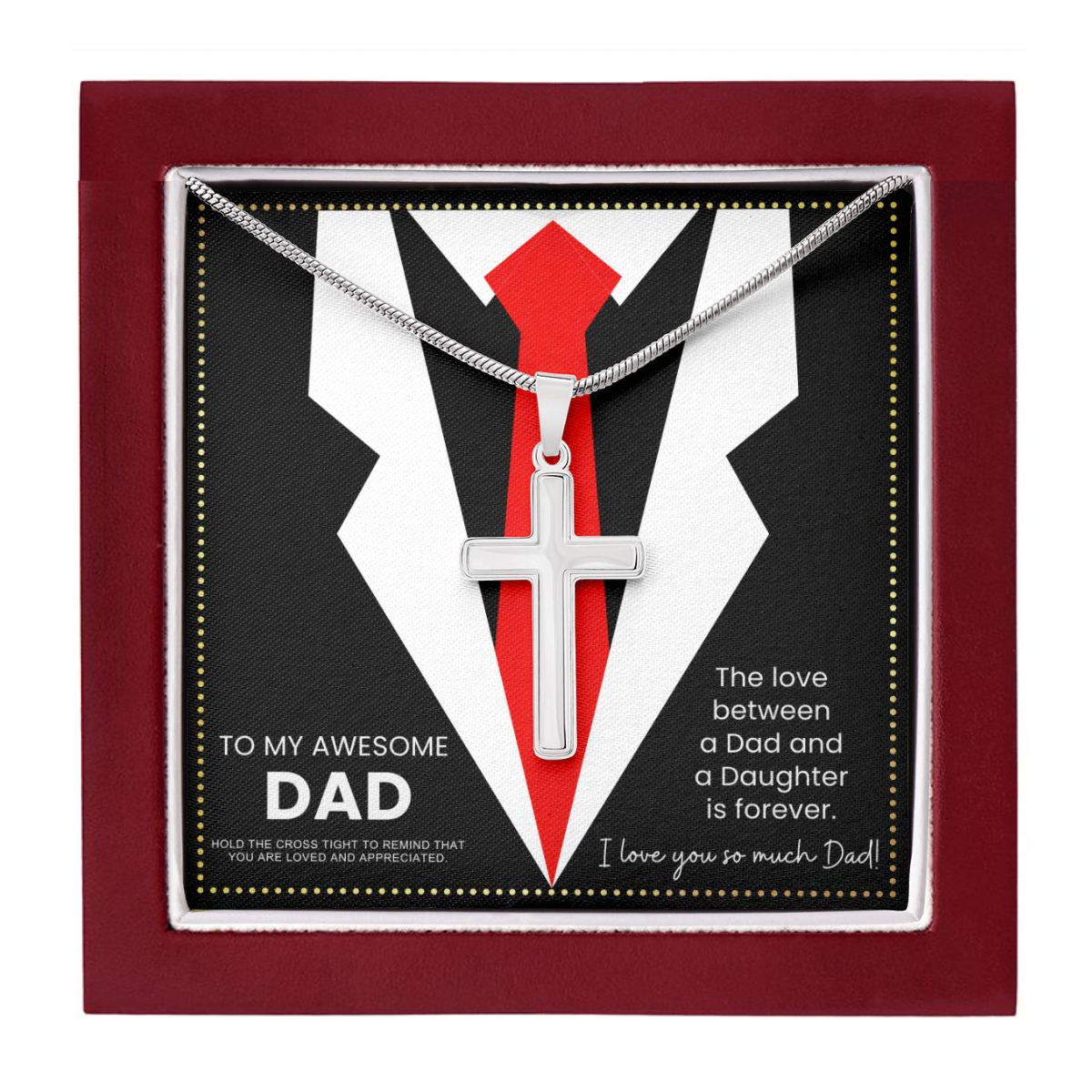 JGF Jewelry Gifts for Family Gifts For Dad Who Wants Nothing From Daughter