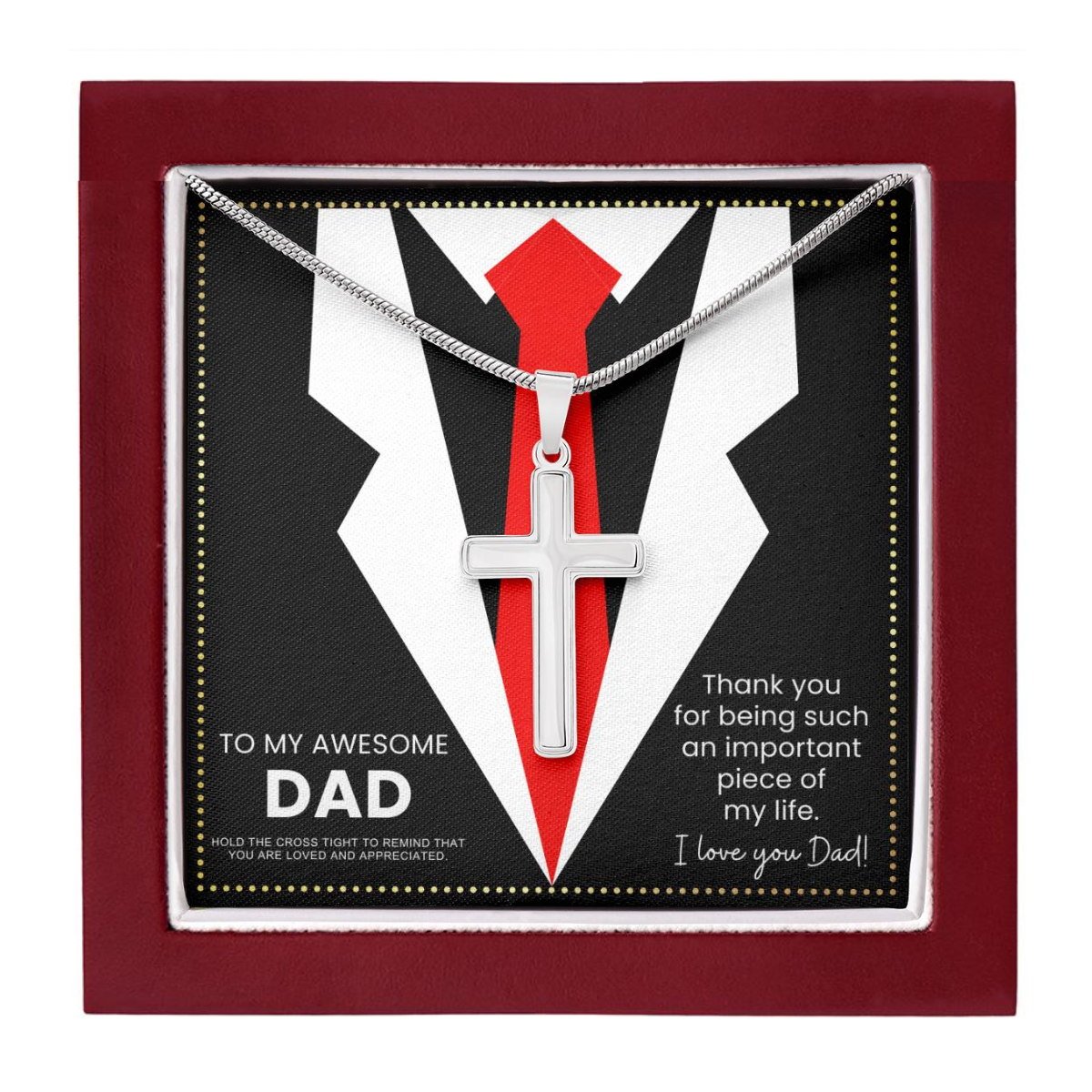 JGF Jewelry Gifts for Family Dad 70th Birthday Gifts From Son