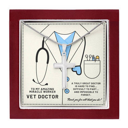 JGF Jewelry Gifts for Family Thank You Gifts for Veterinary Vet Doctor
