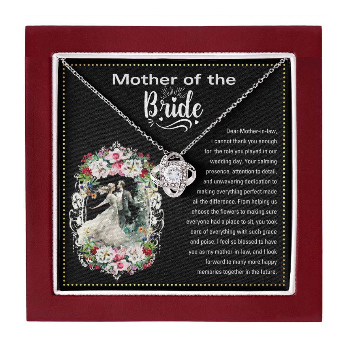 JGF Jewelry Gifts for Family | Gift For Mother Of The Bride From Groom