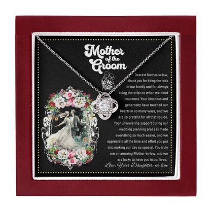 JGF Jewelry Gifts for Family | Mother Of The Groom Gifts From Bride Necklace